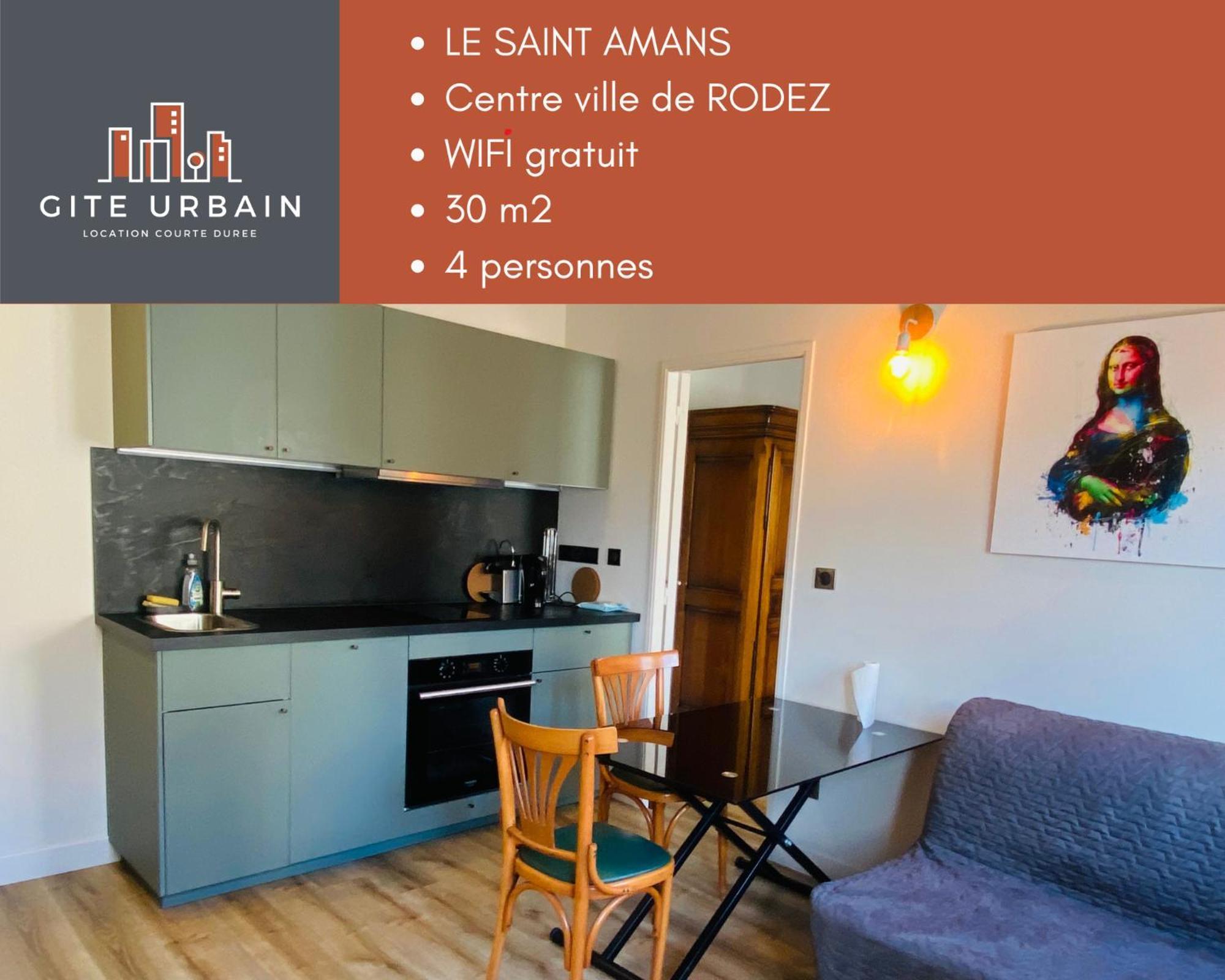 Appartamento Le Saint Amans Rodez Esterno foto